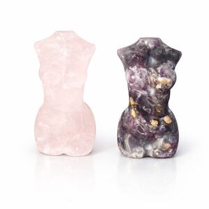 Choose One: Crystal Goddess Body Carvings